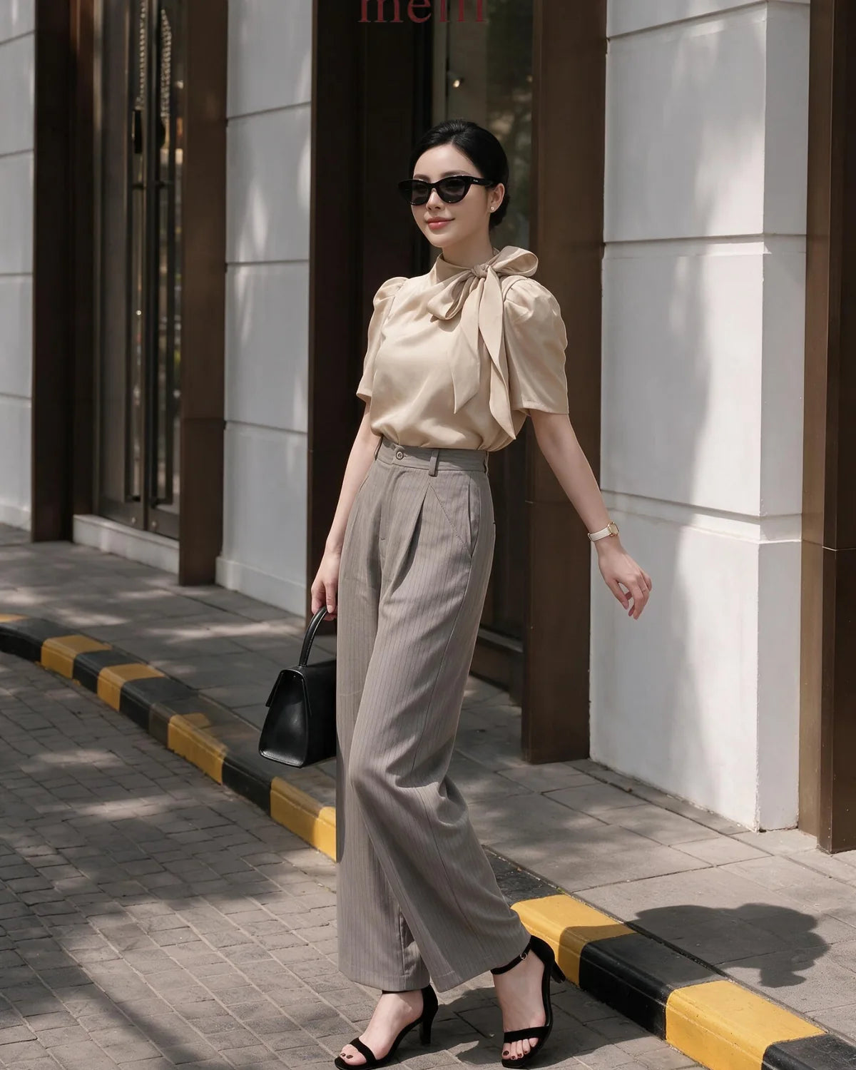 MELII campaign look outdoors